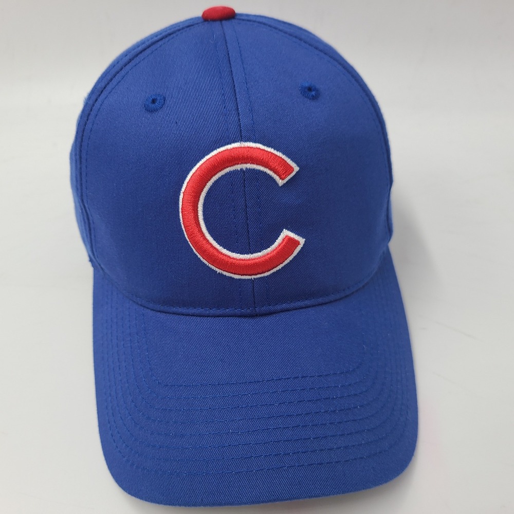 Chicago Cubs Hat Adjustable Outdoor Cap Blue Red MLB Baseball Casual Wear Men